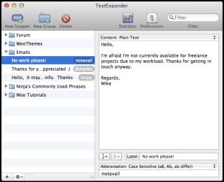 TextExpander saves loads of time